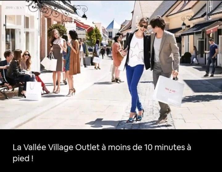Appartement 2 Pieces 5Min Gare Val D'Europe Parking Inclus มองต์เตฮวา ภายนอก รูปภาพ